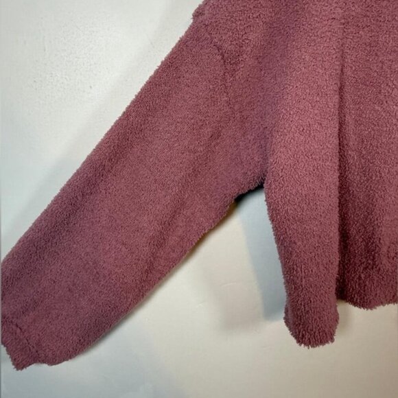 Ruby Moon Women’s Plush Cropped Hoodie - Size M - Picture 5 of 7